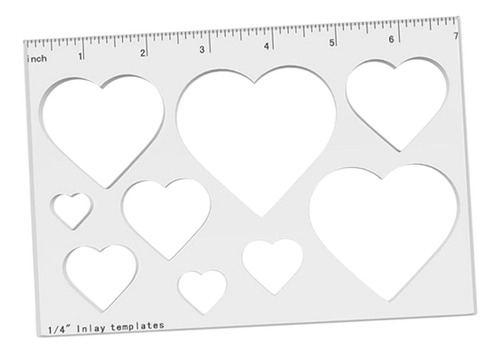 Plantilla De Enrutador De Carpinter Corazón 9 En 1