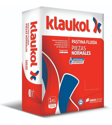 Pastina Para Ceramicas Klaukol Fluida X 1kg 