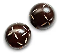 Comprar 2 Esferas Decorativas Para Centro De Mesa Bolas Pelotas 7cm 
