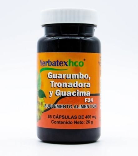 Extracto De Hierbas Guarumbo Tronadora Y Guacima En Capsulas