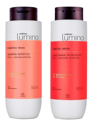 Kit Lumina Cabello Seco Natura