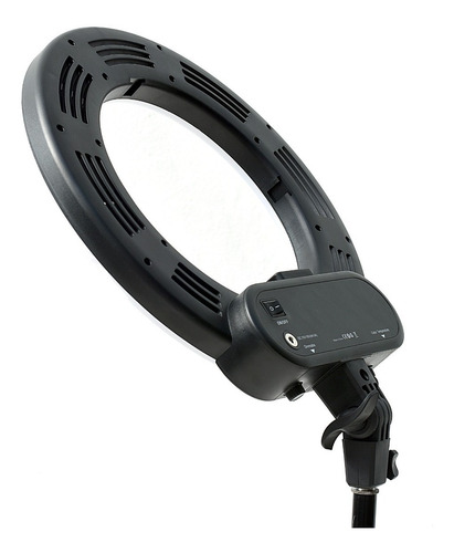 Imagen 6 de 9 de Kit Ring Led Iluminador Aro Luz Ø36cm + Tripode Columna De Iluminacion 190cm
