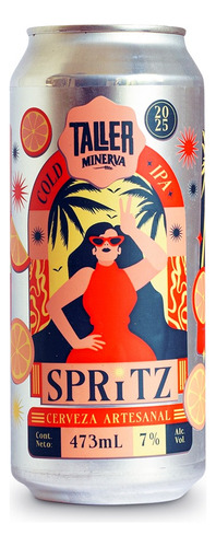 Cerveza Minerva | Cerveza Minerva Taller Spritz Lata 473ml