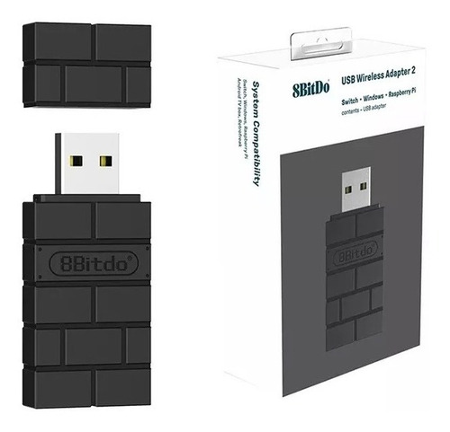 Adaptador Usb 8bitdo Inalambrico Nintendo Switch Ps4  Pc