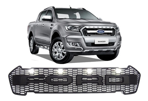 Mascara Estilo Raptor Ford Ranger C/led 2016-2019 