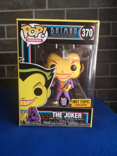 Funko Joker Black Light 370 Hot Topic Batman Animated Series