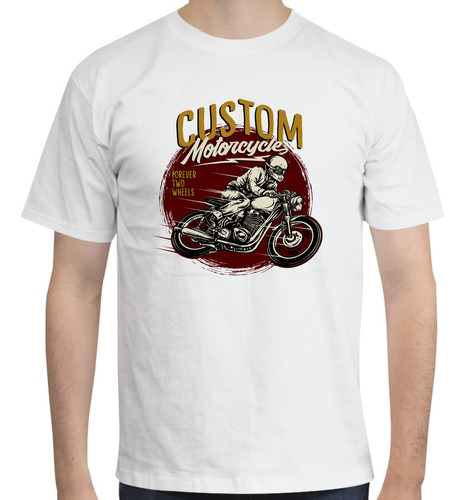 Playera De Moto Custom - Motorcycle - Biker - Moda