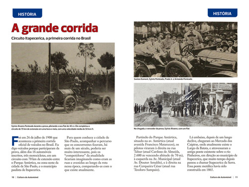 Cultura do Automóvel Volume 3 - Grandes Provas, de Marazzi, Gabriel. Editorial Editora Europa Ltda., capa mole em português, 2022