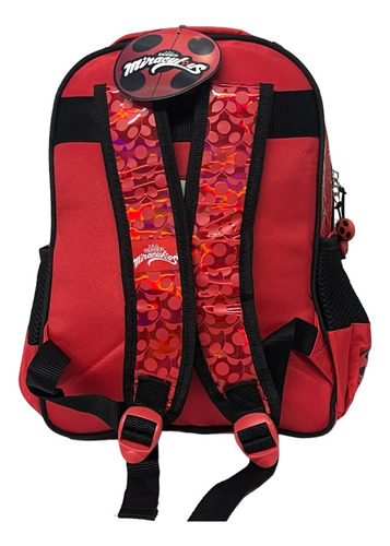 Kit Mochila Lady Bug 3d Lapicera Original Fotorama Kinder