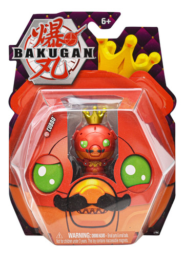 Bakugan Cubbo Rey Rojo B500 6cm Spin Master Cd