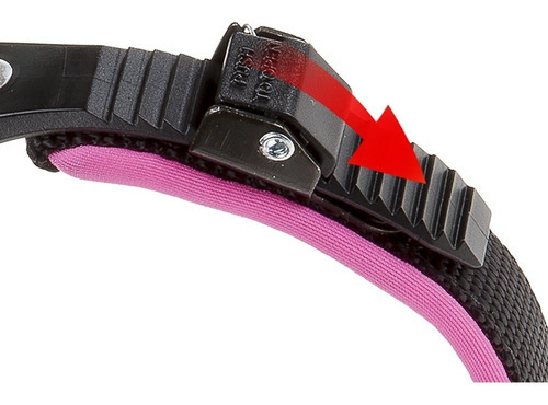 Collar Acolchado Microrregulación Ferplast Ergofluo C25/51 Color Rosa