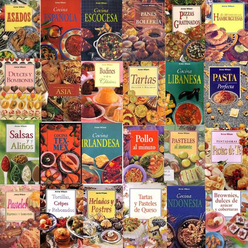 Anne Wilson - Colección Completa De 60 Libros De Cocina