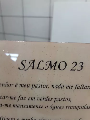 Quadro decorativo Salmo 23