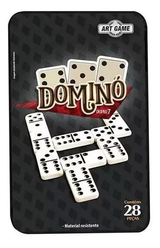 JOGO DOMINO C/28 PCS ART GAME UN - Farmanutri Popular