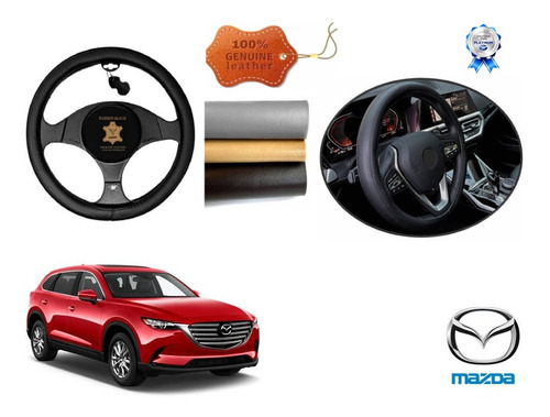 Funda Cubre Volante Piel Mazda Cx-9 2014 A 2021 2022 2023