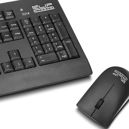 Combo Teclado Mouse Inalambrico Klip Xtreme Kck-265s Febo