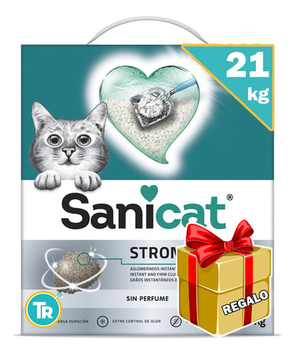 Sanitario Aglomerante Bentonita Gatos + Obsequio