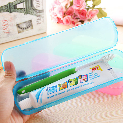 Estuche Portátil For Cepillos De Dientes De Viaje, Color