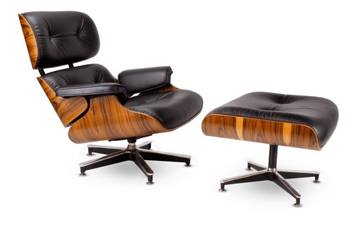 Sillón Miller Poltrona Eames Otto Cuero Entrega Inmediata!!!