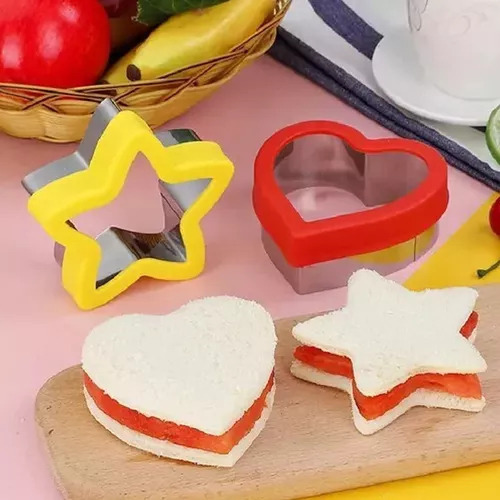 32 Piezas Molde Cortador De Sándwich Pan Pastel Bocadillo