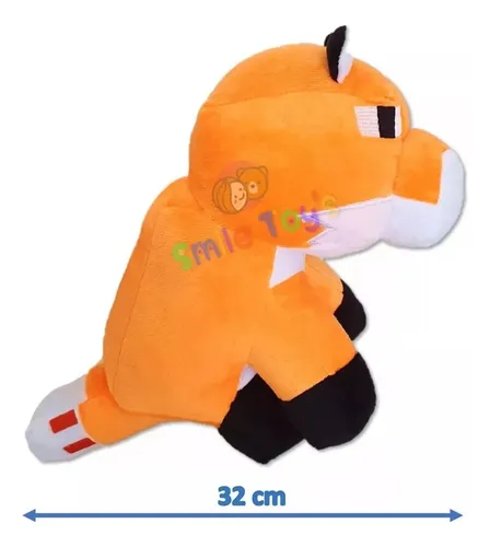 Peluche Zorro Minecraft Excelente Calidad Bordado Premium