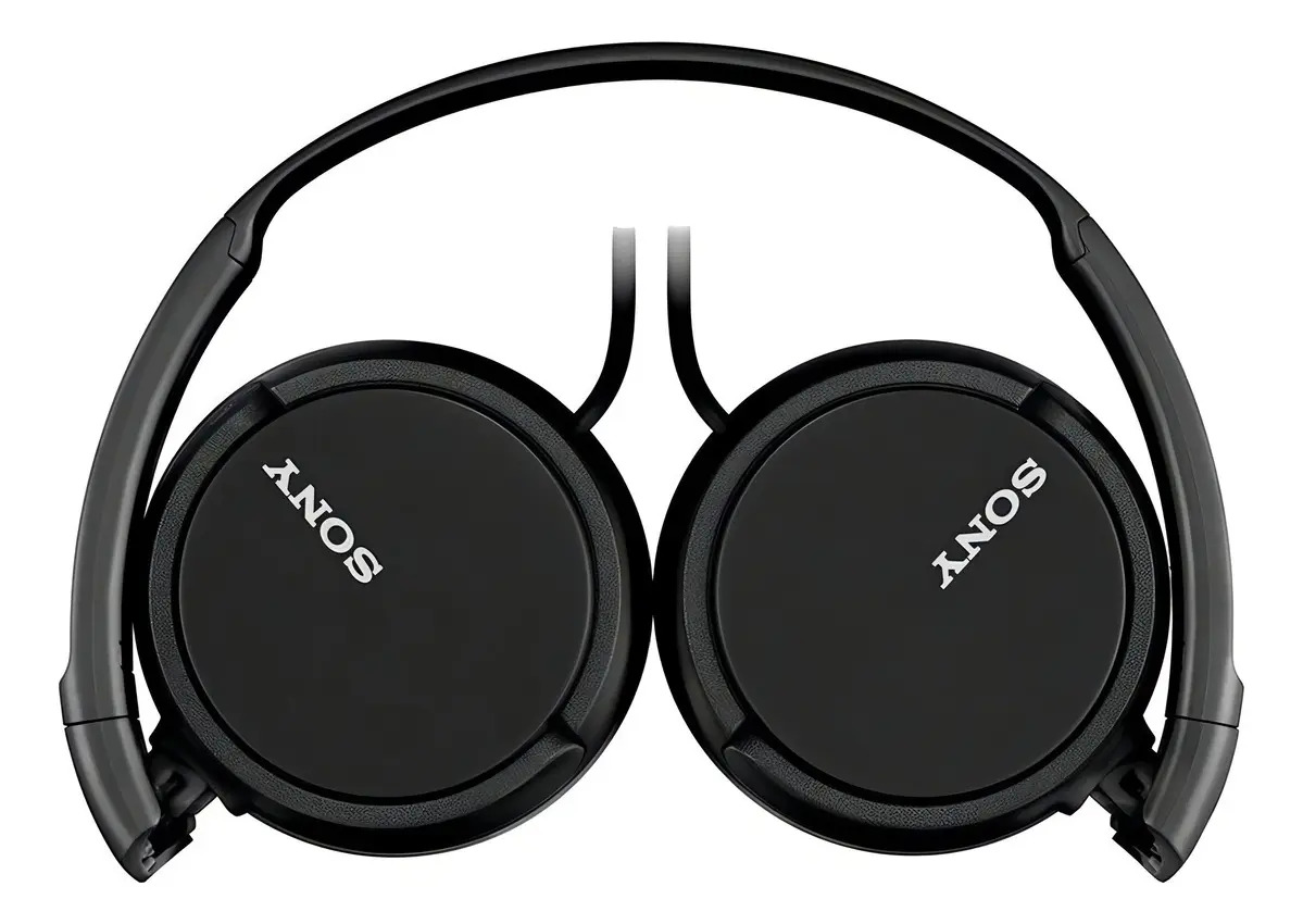 Fone de ouvido on-ear Sony ZX Series MDR-ZX110 MDR-ZX110 preto