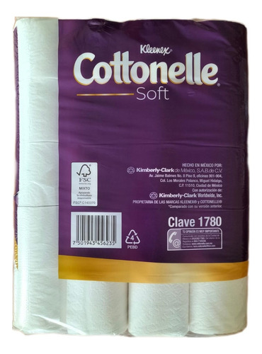 Papel Higiénico Kimberly-clark Kleenex Cotonelle De 40 u