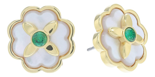 Pendientes Kate Spade New York Heritage Bloom De Color Esmer