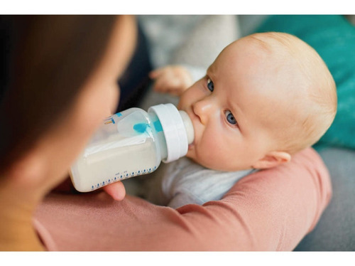 Imagen 6 de 9 de Mamadera Avent Scf813/14 Anticolic Sistema Air Free 260ml
