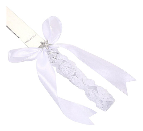 Juego De Servidor Y Cuchillo Para Pastel De Bodas De Primera