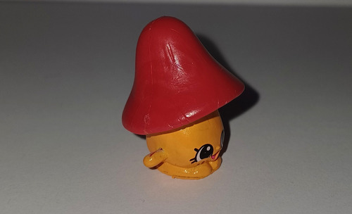 Mini Figura Shopkins Honguito Milly Mushroom (Usado)