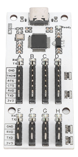 Módulo Adaptador Serie Tipo C A Ttl Usb 8 Vías 3.3v Ch348