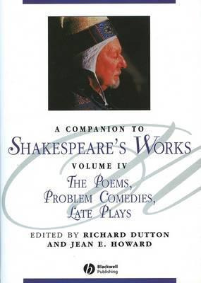 Libro A Companion To Shakespeare's Works, Volume Iv : The...