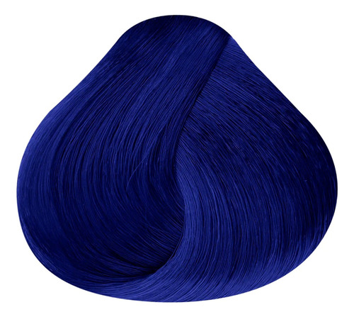 Tinte Para Cabello Rbl Semi Permanente Azul Electrico 90 G