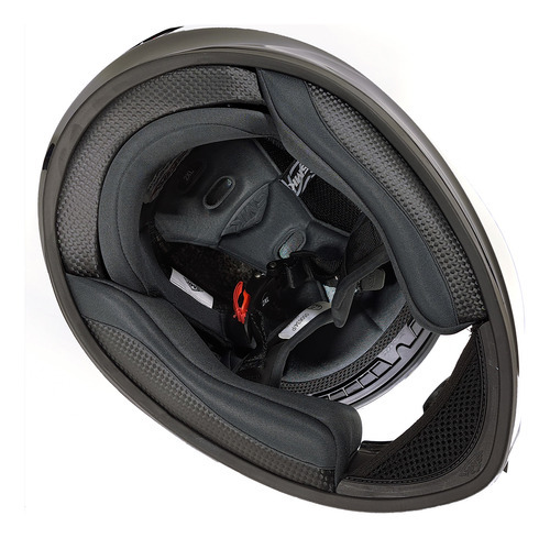 Casco Integral Smk Stellar Samurai Visor Simple Diseño Samurai Color Negro Mate/rojo Tamaño Del Casco L