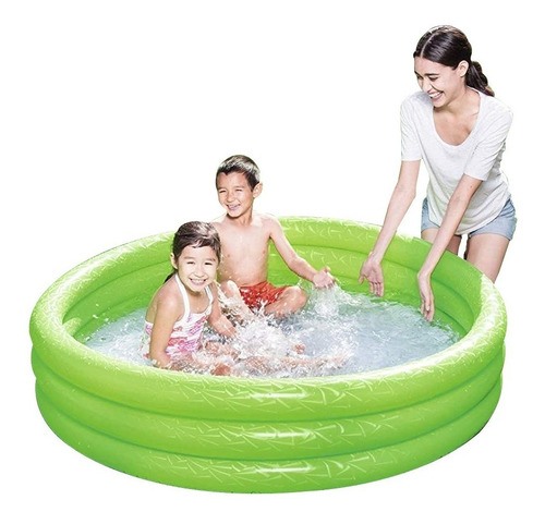 Pileta Para Niños Infantil Inflable 3 Aros Bestway Resistent