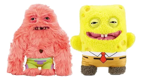 スポンジ・ボブ　SquarePants X ZURU Fuggler ぬいぐるみ Zuru Spongebob Squarepants Fuggler Spongebob Plush 23 Cm