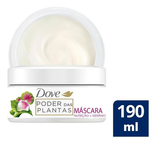 Máscara De Tratamento Nutrição + Gerânio 190ml Dove