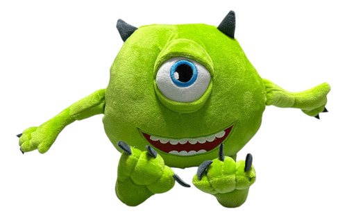 Peluche Mike Wazowski Monster Inc Monstruo Verde Un Ojo