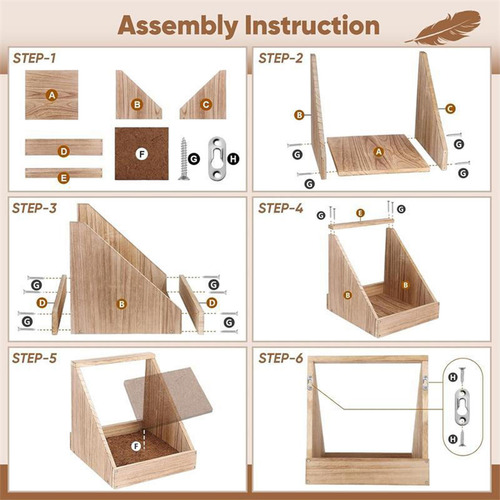 Caja Nido Para Gallinas (3 Unidades, Compartimento Único)