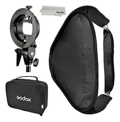 Godox Softbox Con S Tipo Bracket Bowens S Mount Holder Plega