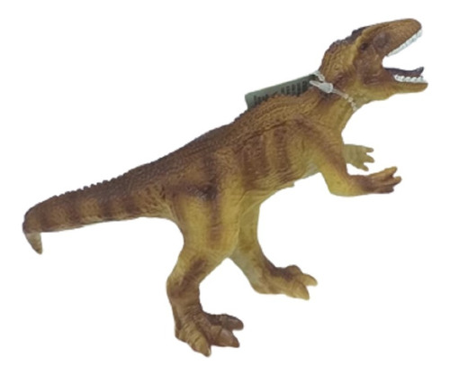 Dinosaurio Giganotosaurus Goma Soft Sonido 16 Cm Wabro