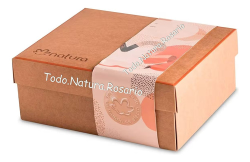 Caja Estuche Kraft Regalo Natura Para Armar