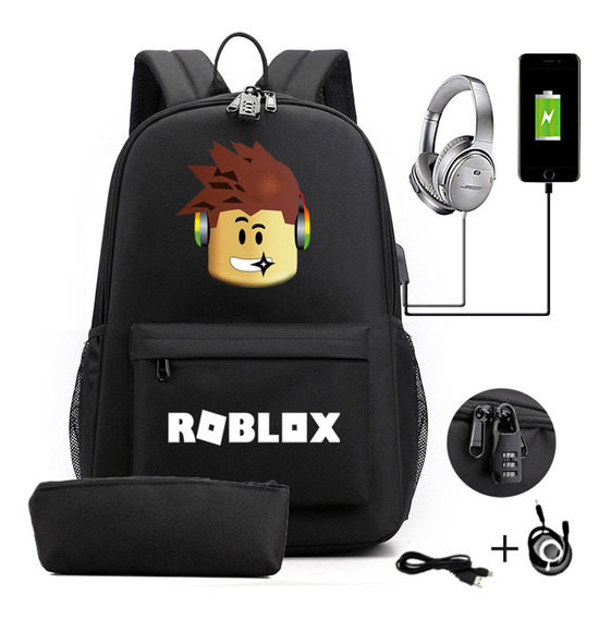 Mochila Escolar Roblox No Mercado Livre Brasil - mochila roblox rodinha