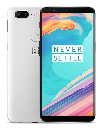 OnePlus 5T Dual SIM 128 GB branco-arenito 8 GB RAM