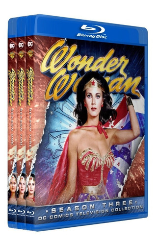 La Mujer Maravilla Temporadas 1 2 3 Serie Latino Bluray 