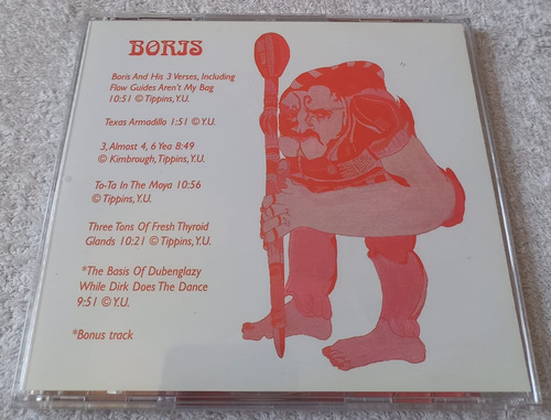 Cd - Yezda Urfa - Boris + Bonus - Progresivo Usa Syn Phonic Remasterizado