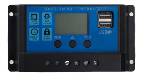 Controlador De Carga Para Painel Solar 30a