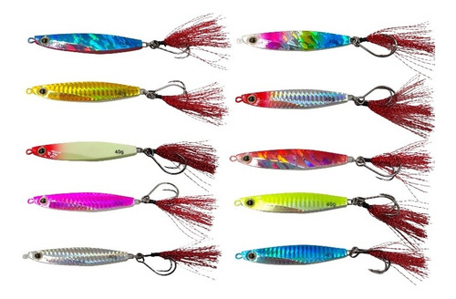 Imagen 2 de 3 de Pack X10 Chispa De Pesca 40gr