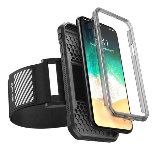 Supcase Case Para iPhone X / Xs 5.8 Protector 360° + Bracera